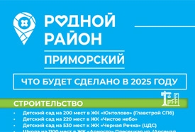 План развития Приморского района в 2025 году