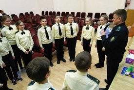 Встречи учащихся кадетских классов с ветеранами и сотрудниками Пограничного управления ФСБ России