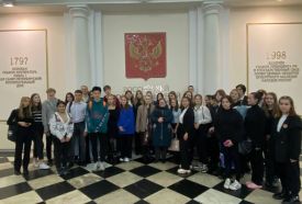 Педагогический класс «Пеликан» в эти дни принимает участие в тематической смене, организованной Российским государственным педагогическим университетом им