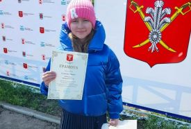Мирна Голикова, ученица 4г класса, стала победителем отборочного этапа ежегодного конкурса чтецов "В памяти поколений", посвященного 78 годовщине Победы