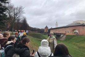 28 октября ученики 7А класса совершили экскурсионный выезд в Великий Новгород